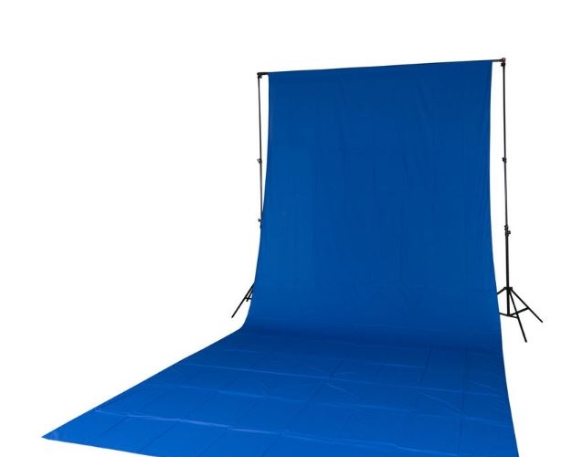 Quadralite - Blu Solid Muslin Backdrop 2,85x6m