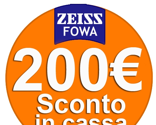 Sconto in cassa 200 euro