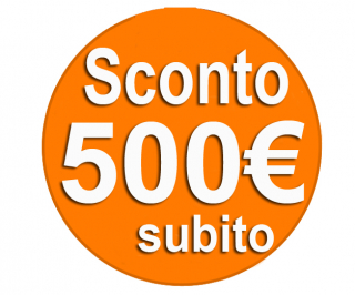 Sconto subito €.500