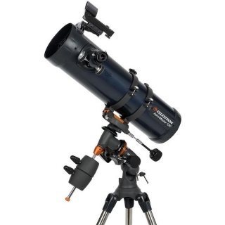 Celestron Astromaster 130EQ MD con Motore - Newton Diam. 130 mm, Focale 650 mm, Equatoriale