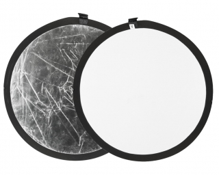 Quadralite - Collapsible Reflector Silver White 110cm