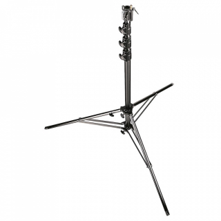 Manfrotto Stativo super nero con gamba di livellamento- Cod. 269BU