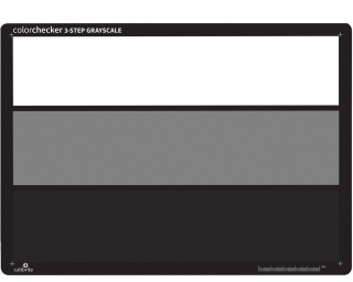Calibrite ColorChecker 3 step Grayscale
