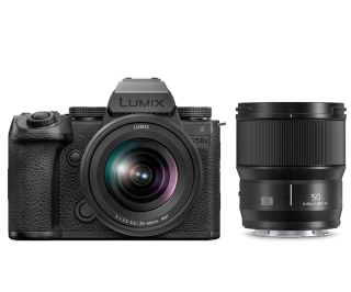 Panasonic Lumix S5 II X + ob. 20-60mm F/3.5-5.6 kit 50mm F/1.8