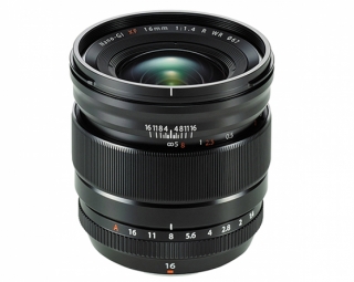 Fujifilm Fuji Fujinon ob. XF 16MM F/1,4 R WR BLACK + paraluce- Noleggio