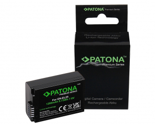 Batteria Patona Premium EN-EL25  1280mAh Nikon Z50 Z FC Z30