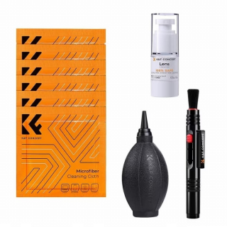 K&F CLEANING KIT 4in1 (Liquido+Blower+Pen+6x Panni)