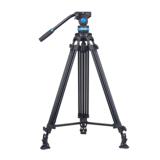 Sirui - Treppiede broadcast entry leverl con testa livellante SH-25