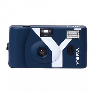 Yashica MF-1 Snapshot Art Camera Y edition Prussian Blu