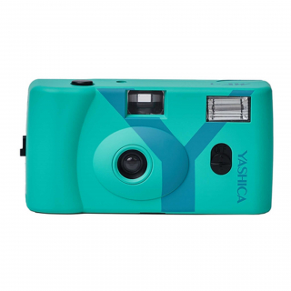 Yashica MF-1 Snapshot Art Camera Y edition Turquoise