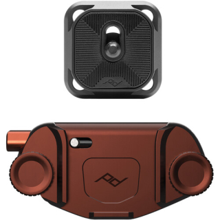 Peak Design - Capture Eclipse (rosso scuro) - with Standard plate