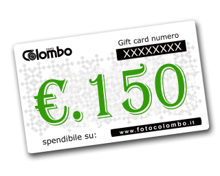 Giftcard 150 euro compresa
