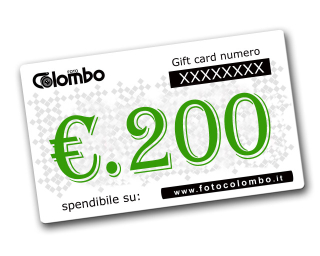 Giftcard 200 euro compresa
