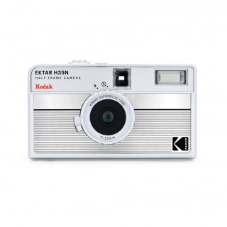 Kodak Ektar H35-N Half Frame Film Camera Analogica RK0302 Striped Silver