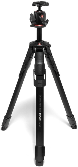 Manfrotto ONE Treppiede in Alluminio + Testa a Sfera XPRO AS