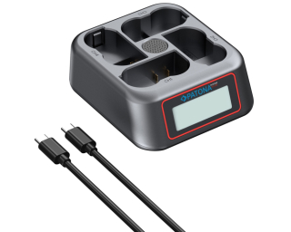 PATONA Platinum USB-C PD QC 4-Port Fast Charger for Nikon En-el15