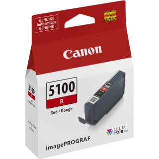 Canon Cartuccia PFI-5100 R Rosso 14 ml