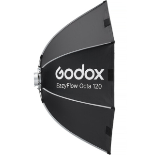 Godox EazyFlow Octa 120cm Bowens Mount Foldable Quick-Open Soft Light Box