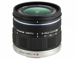 OLYMPUS OB. ED 9-18 mm F4,0-5,6 Nero