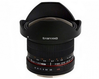 SAMYANG ob. 8MM 3,5 UMC Fish-Eye CS II x Canon