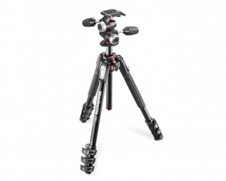 MANFROTTO MK 190 XPRO4 + TÊTE Testa 3W (MK190XPRO4-3W)