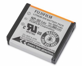 Batterie d'origine Fuji NP-50