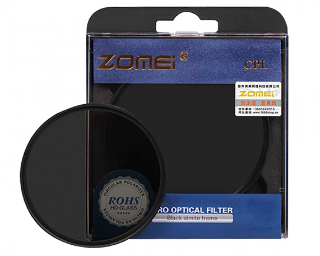 Zomei Filtre polarisant circulaire ZOMEI 58 mm