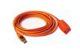 Tether Tools - TetherPro USB 2.0 Active Extension, 16', Hi-Visibility ORG