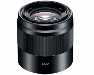 Sony SEL50F18B camera lens