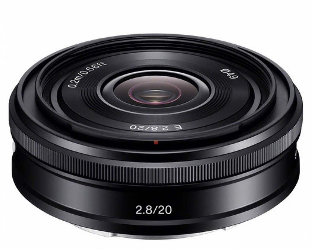 Sony SEL20F28 camera lens