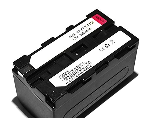 F-system F-System batteria compatibile Sony NP F770-5200 mAh
