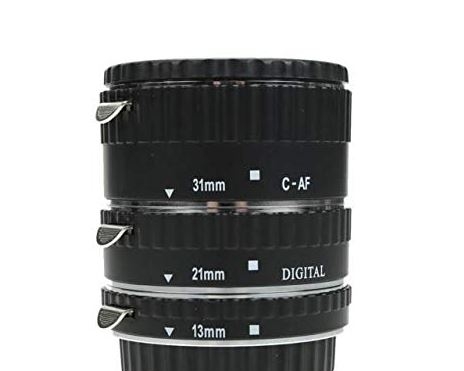 Meike - Extension Tube per Canon attacco in metallo