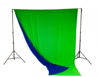 Lastolite Chromakey Blu / Verde - Fondale reversibile 300 x 350 cm