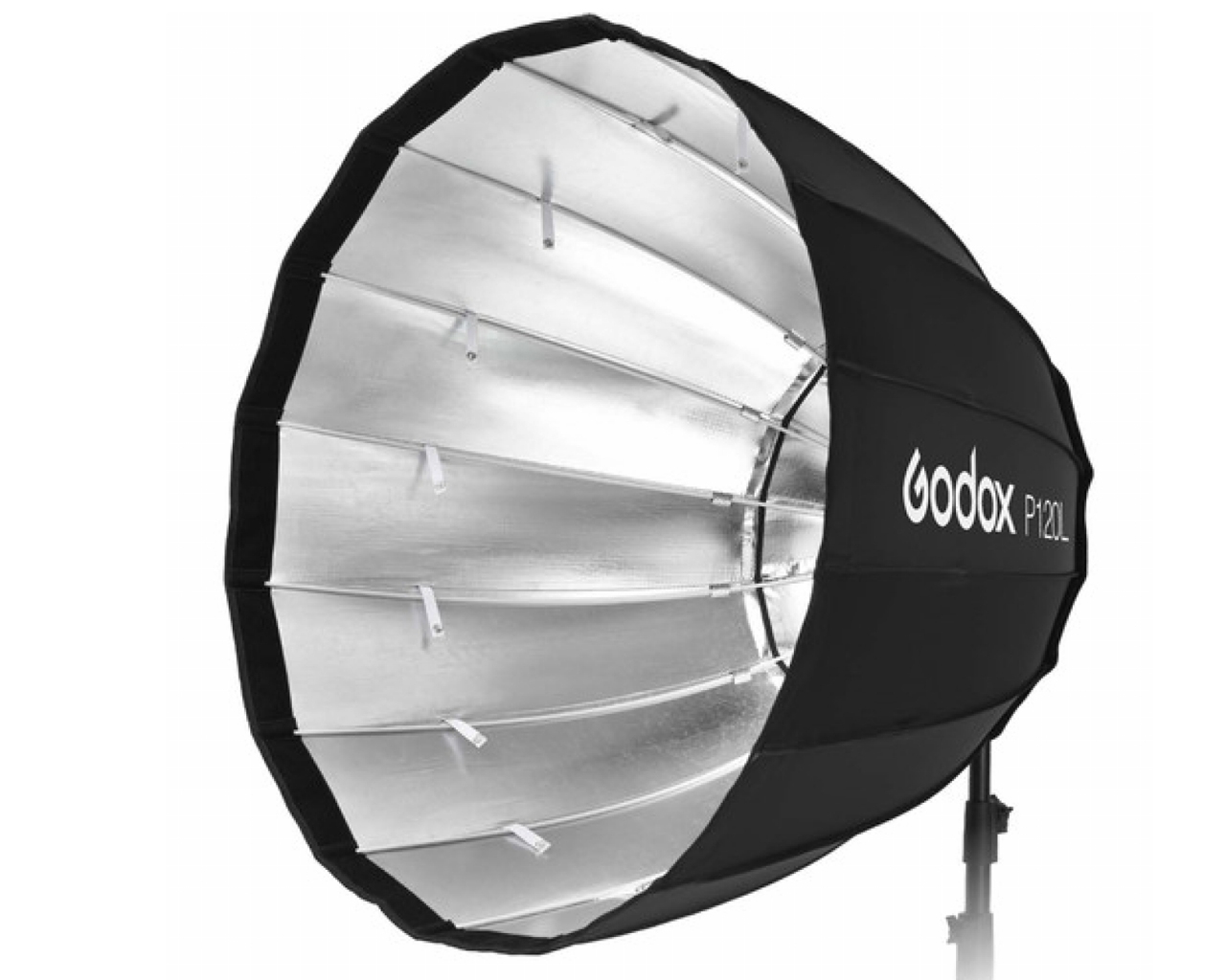 Boîte à lumière parabolique Godox P120L avec monture Bowens 120cm