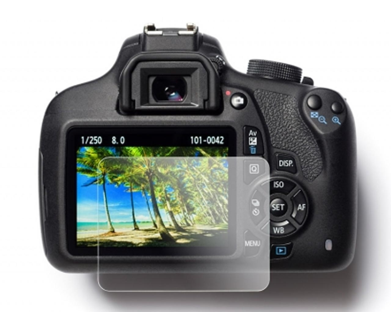 Easycover Screen protector Canon 6DMKII 90D 80D 77D  tempered Glass