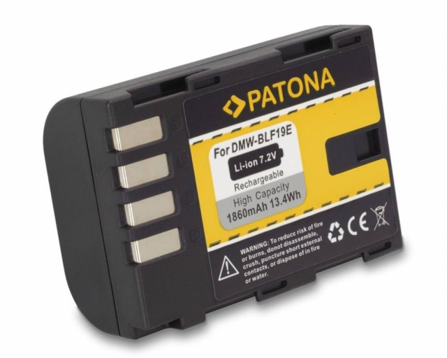 Patona Batteria Panasonic DMW-BLF19E di Patona