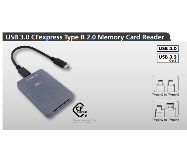 Integral Integral INCRUSB3.0ACCFEV2RP card reader