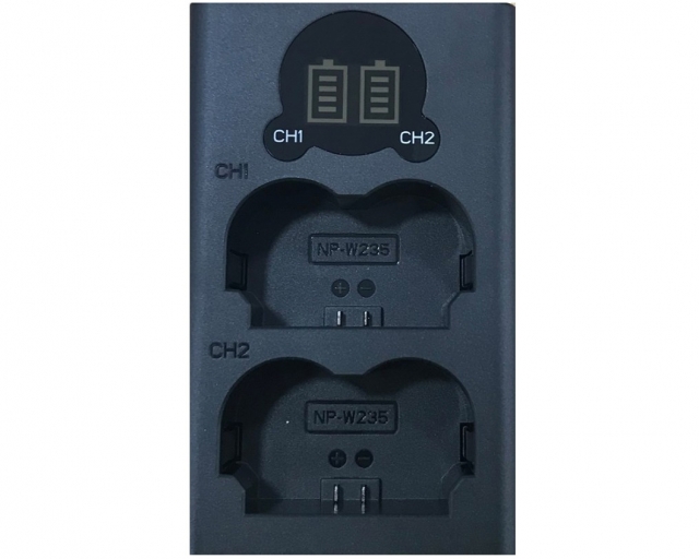 F-system F-System Double chargeur de batterie compatible fuji NP-W235