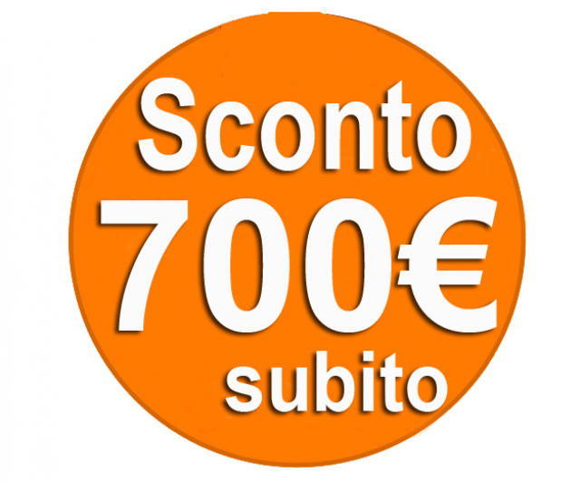  Sconto subito €.700