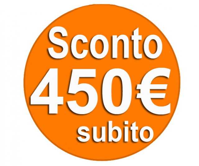  Sconto subito €.450
