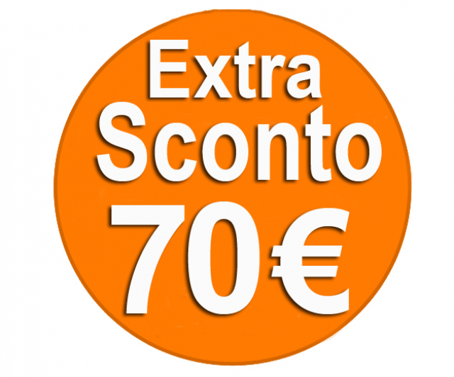  Sconto subito €.70