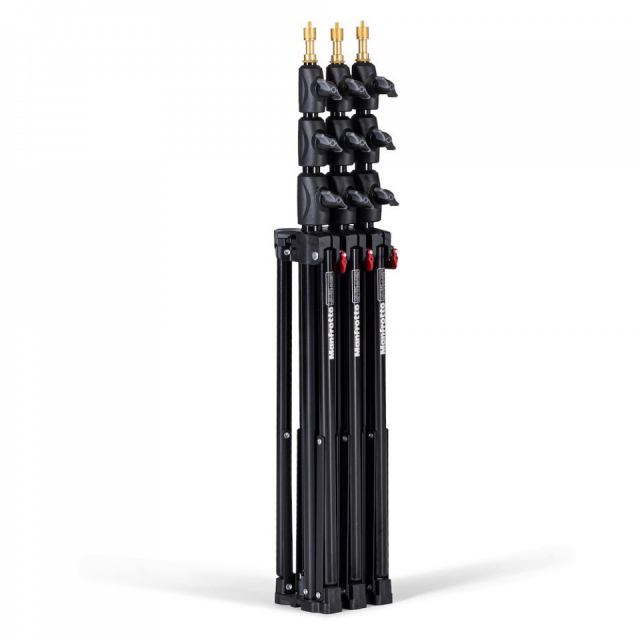 Manfrotto MANFROTTO - Stativo Ranker 1005 Bac con sistema pneumatico Kit 3 stativi