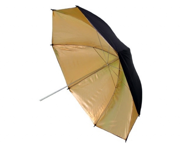 Phottix Ombrello 2in1 Diffusore e Riflettente 101cm (40) oro/nero/silver
