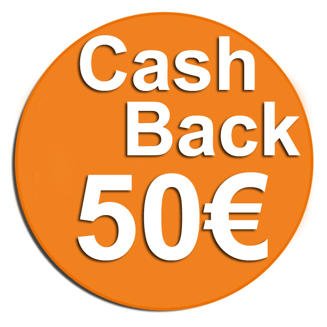  Cash Back Sony 50 euros