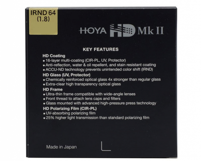 Hoya Hoya Filtro HD MkII IRND64 (1.8) 52mm