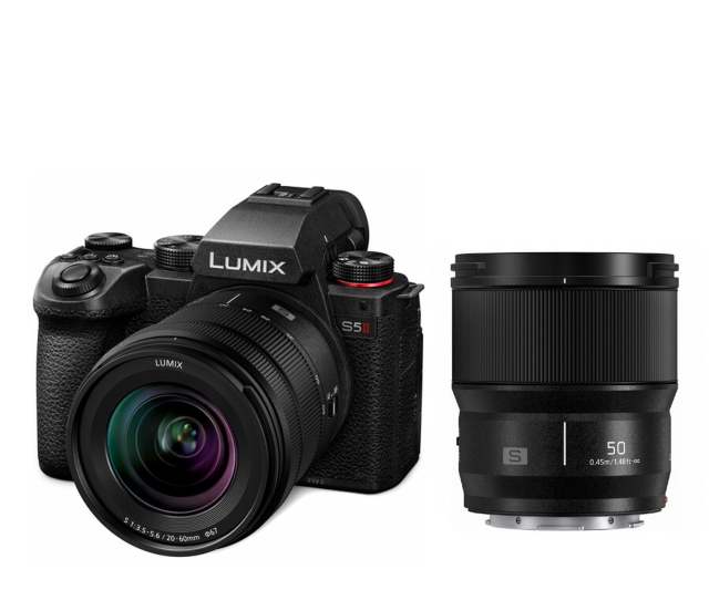 Panasonic lumix Panasonic Lumix S5 II 20-60mm F/3.5-5.6 +50mm 1,8