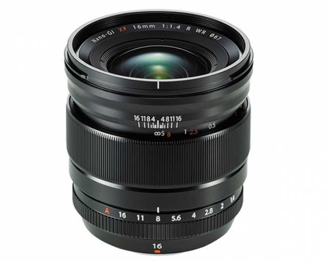 Fujifilm Fujifilm Fuji Fujinon ob. XF 16MM F/1,4 R WR BLACK + paraluce- Noleggio