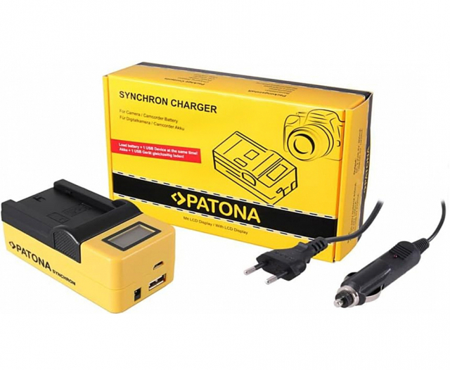 Patona Patona Synchron usb charger Sony NP fz100-A7III.A7RIII,A9
