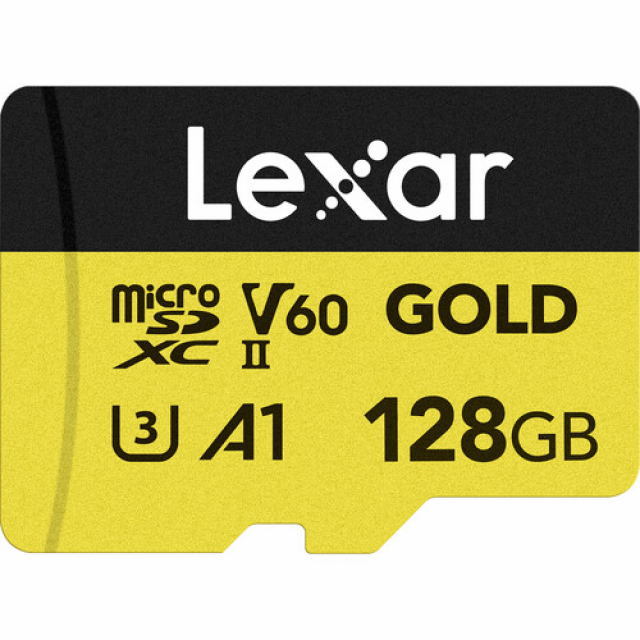 Lexar Lexar 128 gb Micro SDXC Gold UHS-II V60 U3 A1
