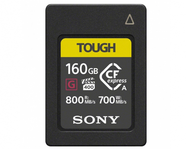Sony Sony - CF Express 160GB Type A Tough Serie G 800Mbs/700Mbs -Noleggio-